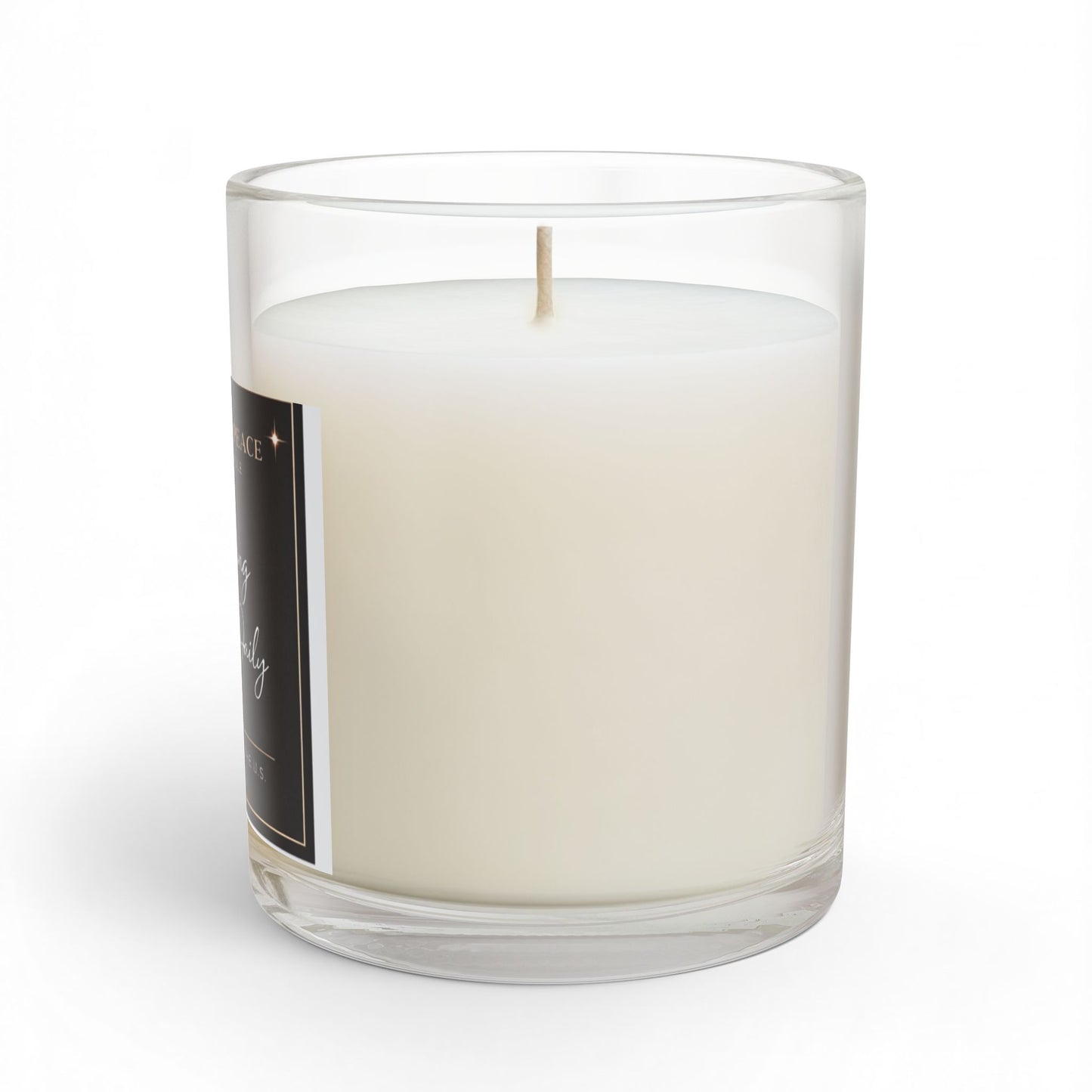 Protecting My Peace Daily Soy Candle — 11oz Glass Jar