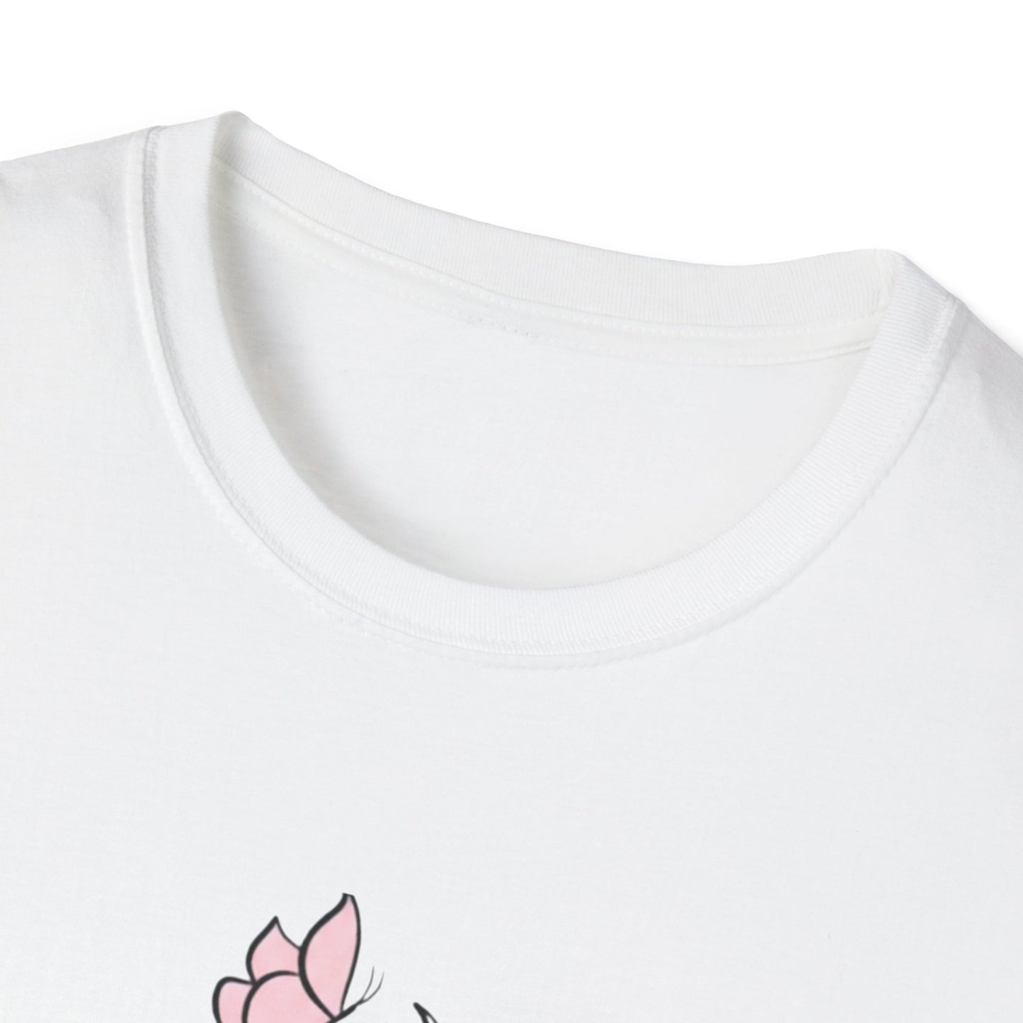 Thriving In Peace butterflies illustration T-Shirt | pink butterfly tee