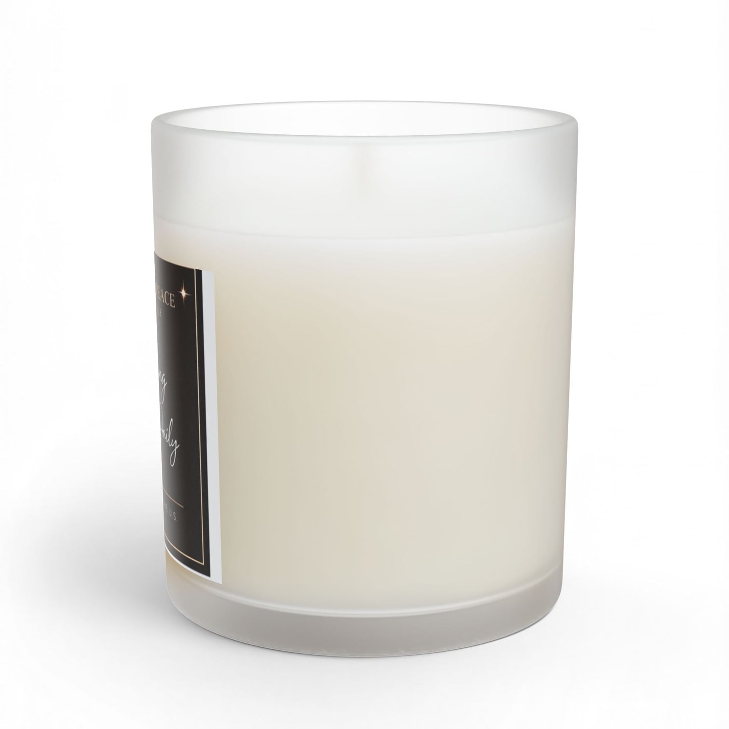 Protecting My Peace Daily Soy Candle — 11oz Glass Jar